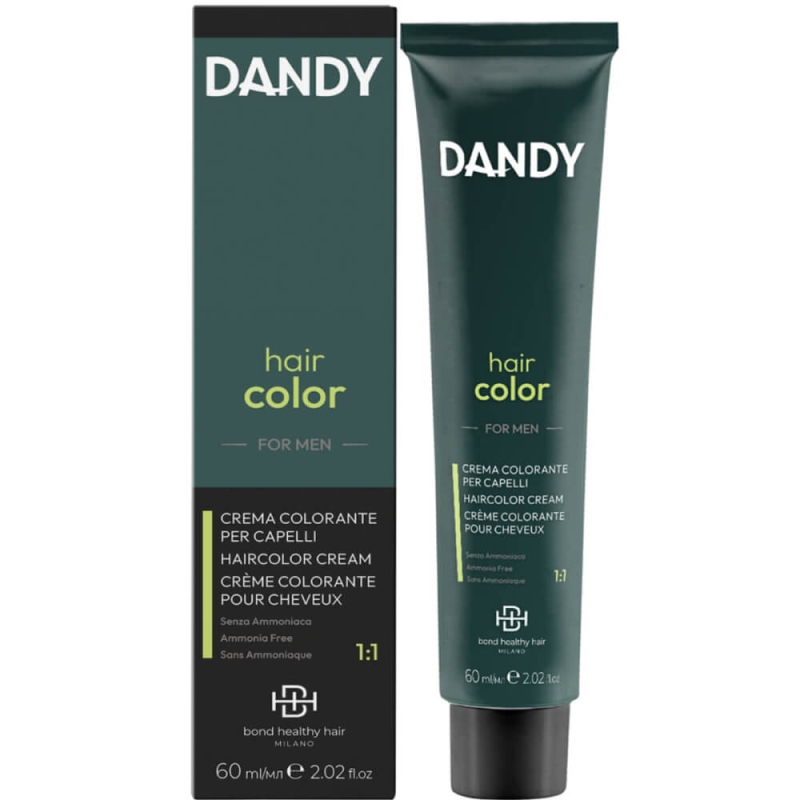Dandy Farba do włosów dla mężczyzn bez amoniaku 6 ciemny blond 60ml