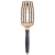 Olivia Garden finger brush trinity gold Szczotka do włosów dzik i nylon złota