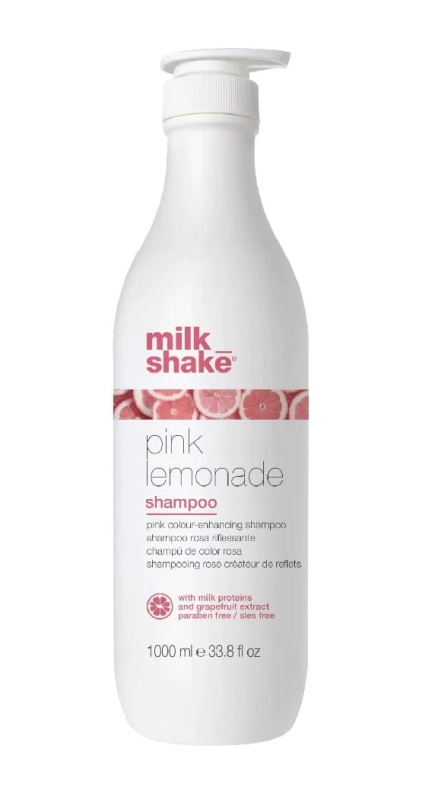 Milk shake pink lemonade Szampon z różowym pigmentem 1000ml