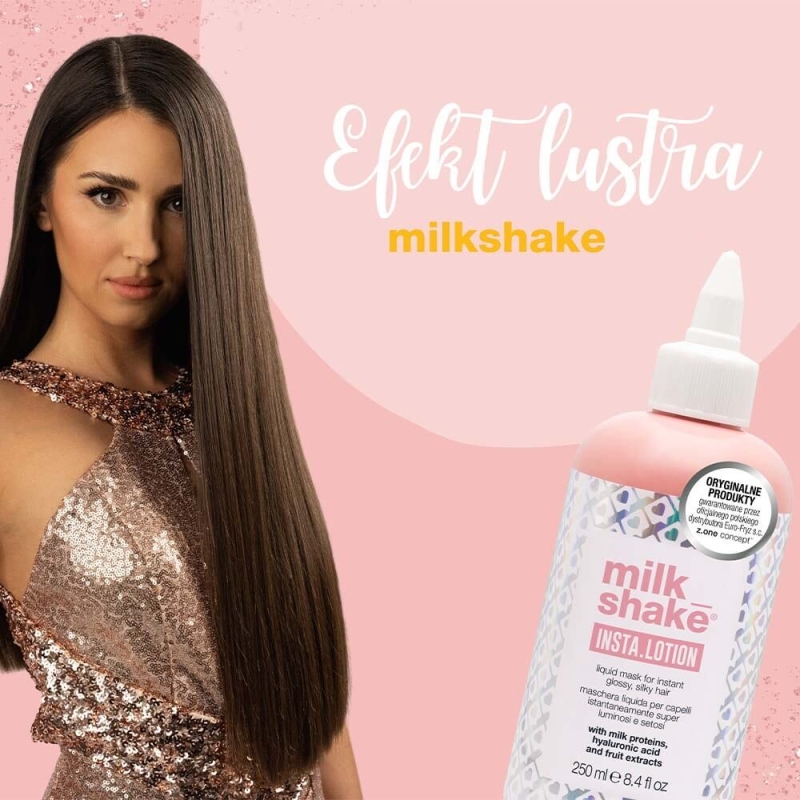 Milk shake instalight lotion Maska liquid do włosów efekt gładkiej tafi 250ml