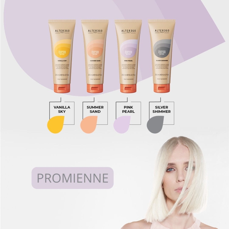 Alter ego passion mask summer sand Maska koloryzująca do włosów letni piasek 250ml