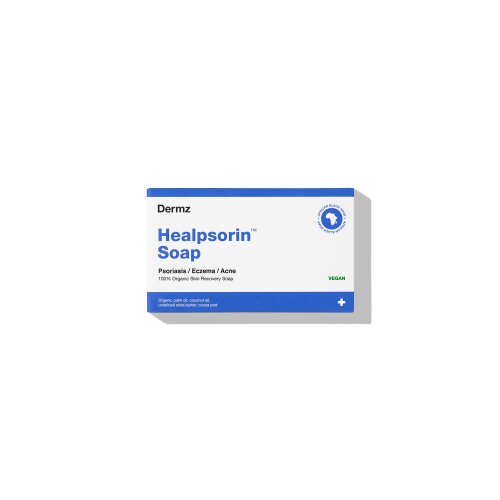 Dermz healpsorin Organiczne czarne mydło afrykańskie na trądzik, egzemę, łuszczycę 100g (1).png