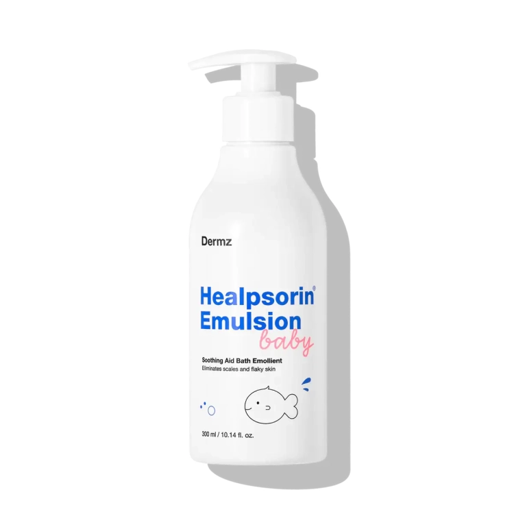Dermz healpsorin baby Emulsja myjąca do skóry wrażliwej dla dzieci 300ml (1).webp