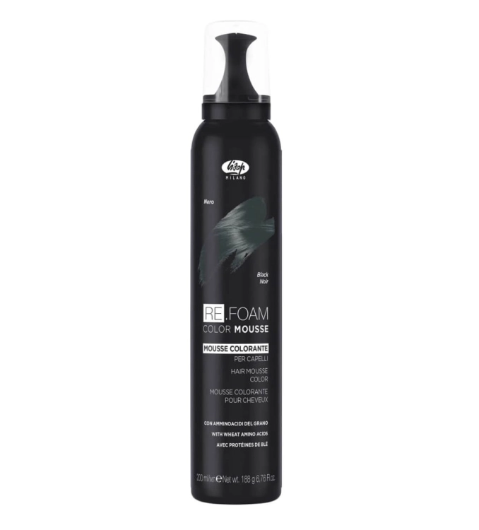 lisap re foam pianka koloryzująca czarna 200ml.jpg