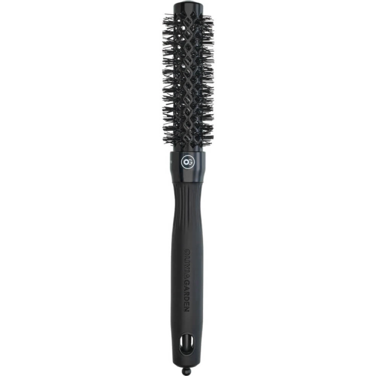 Olivia Garden blowout shine black Szczotka do modelowania włosów 20mm