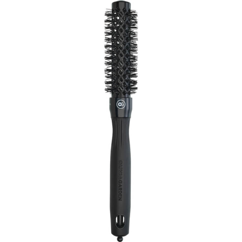 Olivia Garden blowout shine black Szczotka do modelowania włosów 20mm