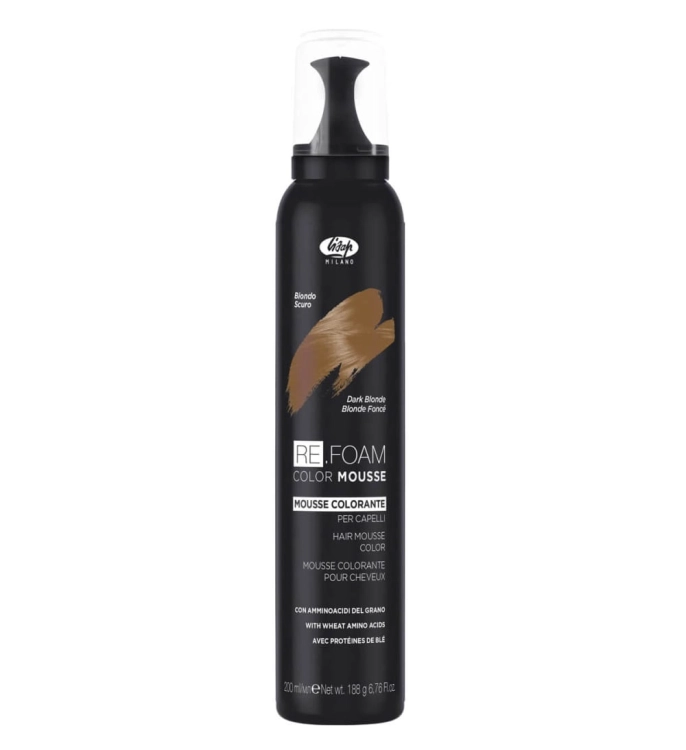 lisap re foam pianka koloryzująca ciemny blond 200ml.jpg