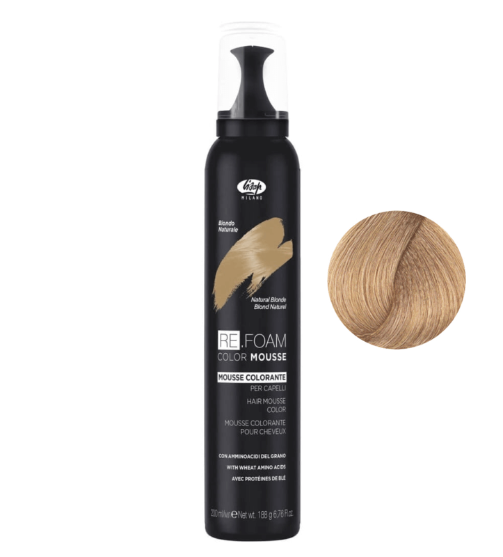 Lisap refoam Pianka koloryzująca do włosów naturalny blond 200ml (1).png