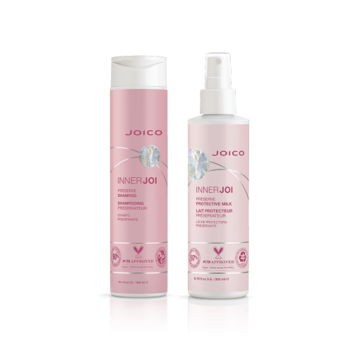 Joico inner joi preserve Zestaw do włosów farbowanych Szampon 300ml Mleczko ochronne bez spłukiwania 200ml (1).png