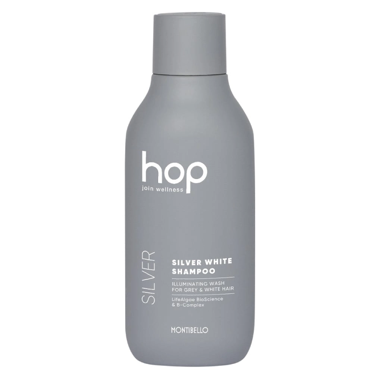 Montibello hop silver white Szampon do włosów platynowych i siwych 300ml