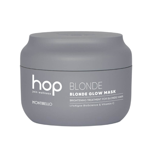 Montibello hop blonde glow Maska rozświetlająca do włosów blond 200ml.jpg