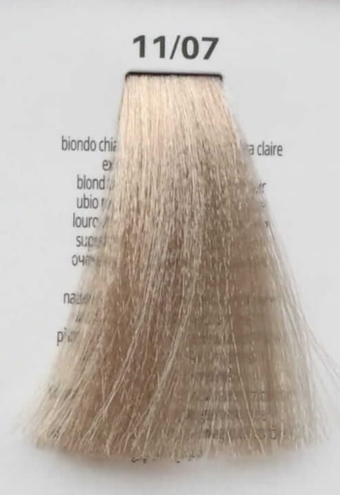Lisap lk oil protection Farba do włosów 11/07 beżowy bardzo jasny naturalny blond 100ml
