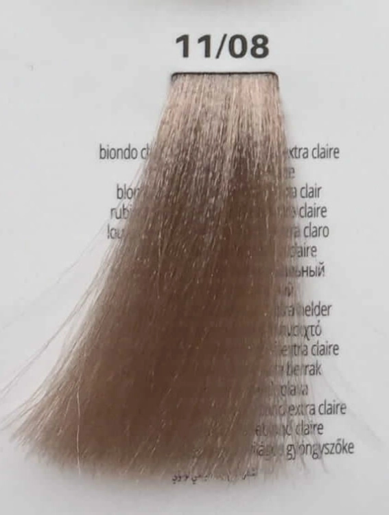 Lisap lk oil protection Farba do włosów 11/08 perłowy naturalny bardzo jasny blond 100ml