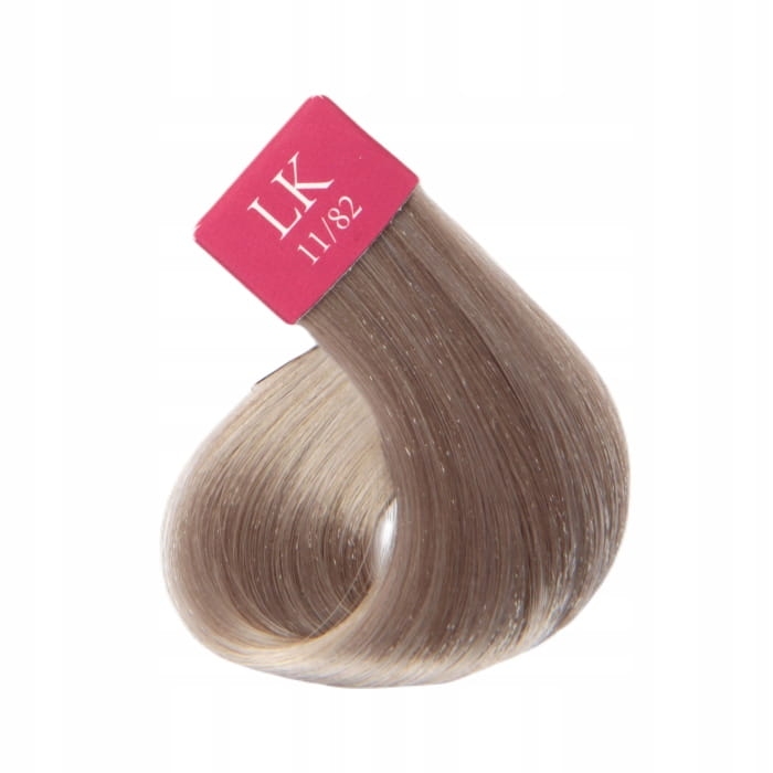 Lisap lk oil protection Farba do włosów 11/82 rozjaśniający platynowy perłowo popielaty blond 100ml