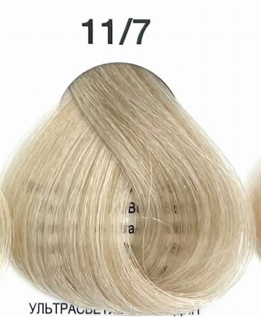 Diapason Farba do włosów 11/7 Ekstra rozjaśniający beżowy blond 100ml