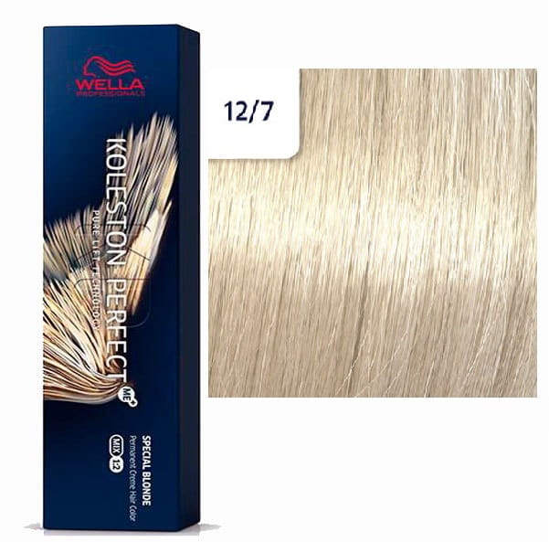 Wella koleston perfect me Farba do włosów 12/7 special blond brązowy 60ml