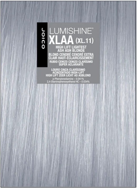 Joico lumishine Farba do włosów z kompleksem odbudowującym argiplex XLAA/XL.11 rozjaśniający podwójny popielaty blond - farba do końcówek 74ml