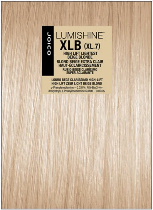 Joico lumishine Farba do włosów z kompleksem odbudowującym argiplex XLB/XL.7 rozjaśniający beżowy blond 74ml