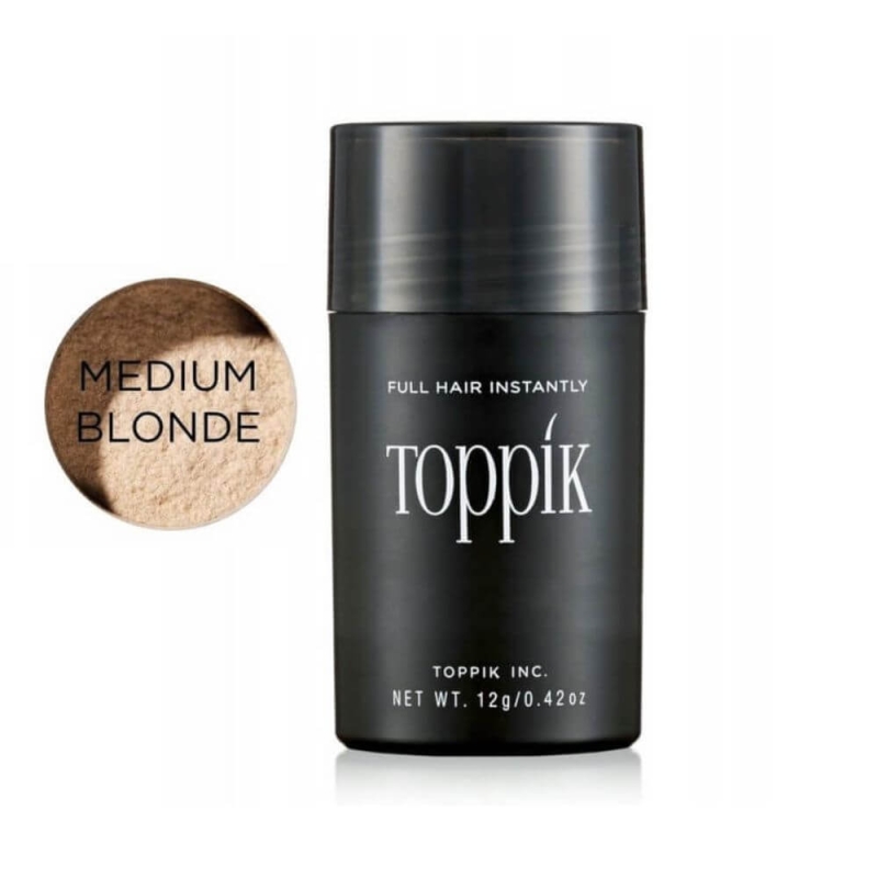 Toppik Keratynowe mikrowłókna zagęszczające do włosów 12g średni blond.jpg