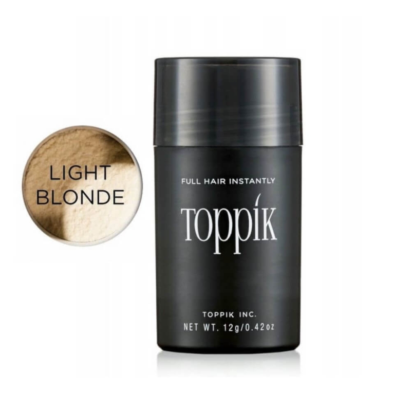 Toppik Keratynowe mikrowłókna zagęszczające do włosów 12g jasny blond.jpg