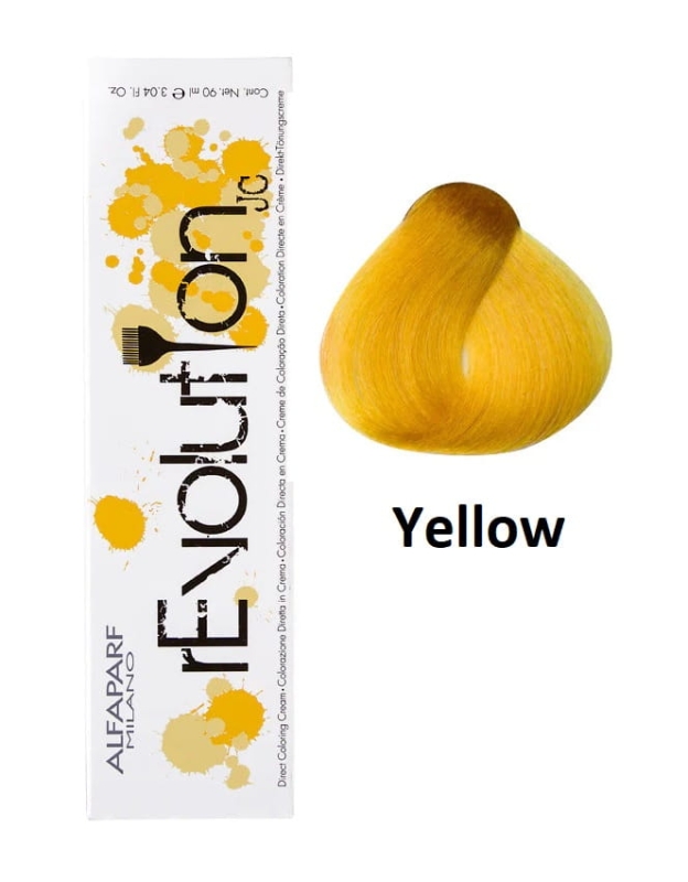 Alfaparf rEvolution YELLOW - Żółty toner, farba bez amoniaku 90ml