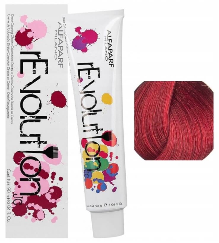 Alfaparf rEvolution DEEP RED - Czerwony toner, farba bez amoniaku 90ml