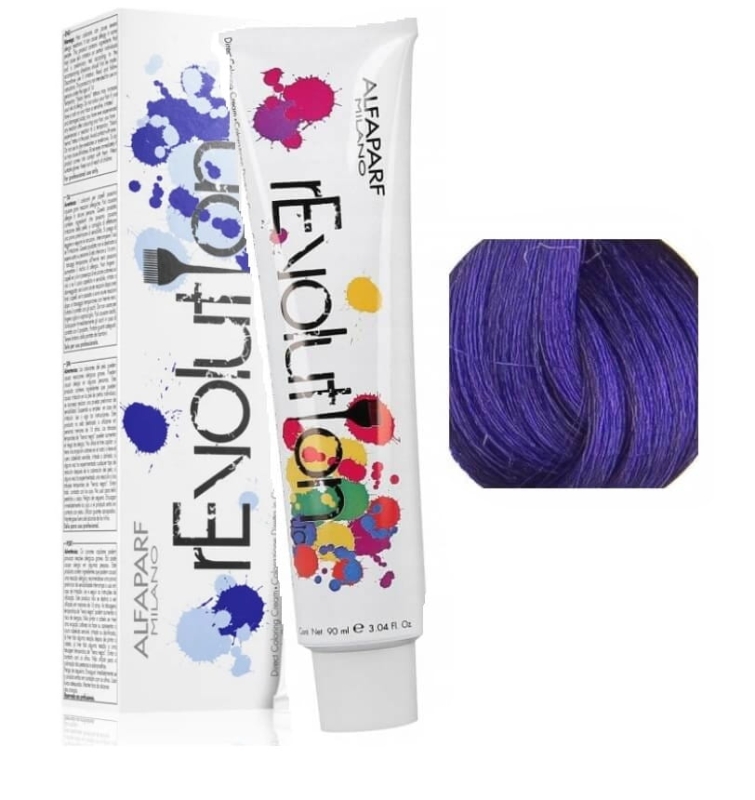 Alfaparf rEvolution BLUE - Niebieski toner, farba bez amoniaku 90ml