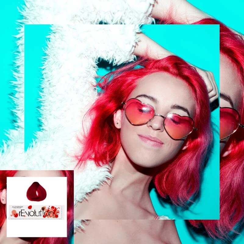 Alfaparf rEvolution DEEP RED - Czerwony toner, farba bez amoniaku 90ml