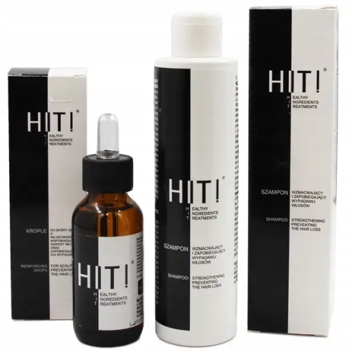 HIT! Zestaw przeciw wypadaniu włosów Szampon 200ml Serum do skóry głowy 60ml (1).webp