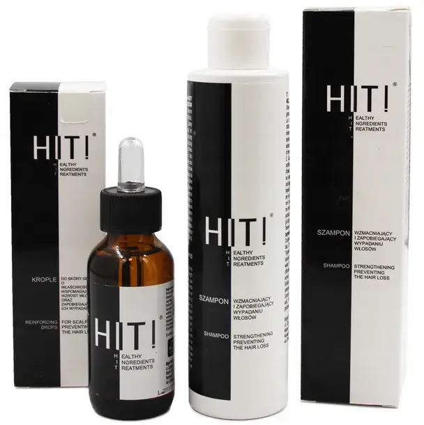 HIT! Zestaw przeciw wypadaniu włosów Szampon 200ml Serum do skóry głowy 60ml (1).webp