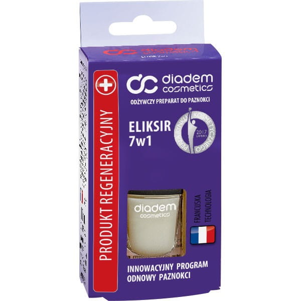 Diadem eliksir 7w1 Odżywka do paznokci 11ml