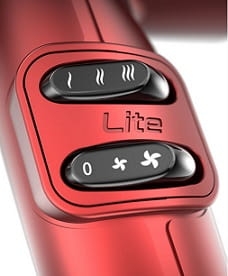 Ga.Ma iq lite red Lekka suszarka do włosów 1600w czerwona