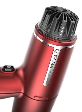 Ga.Ma iq lite red Lekka suszarka do włosów 1600w czerwona