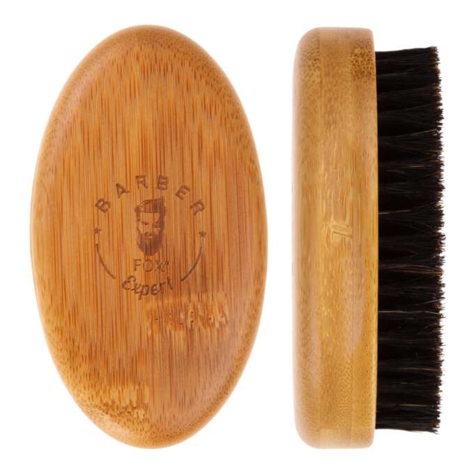 Fox barber expert Szczotka drewniana z włosiem dzika kartacz do brody.jpg