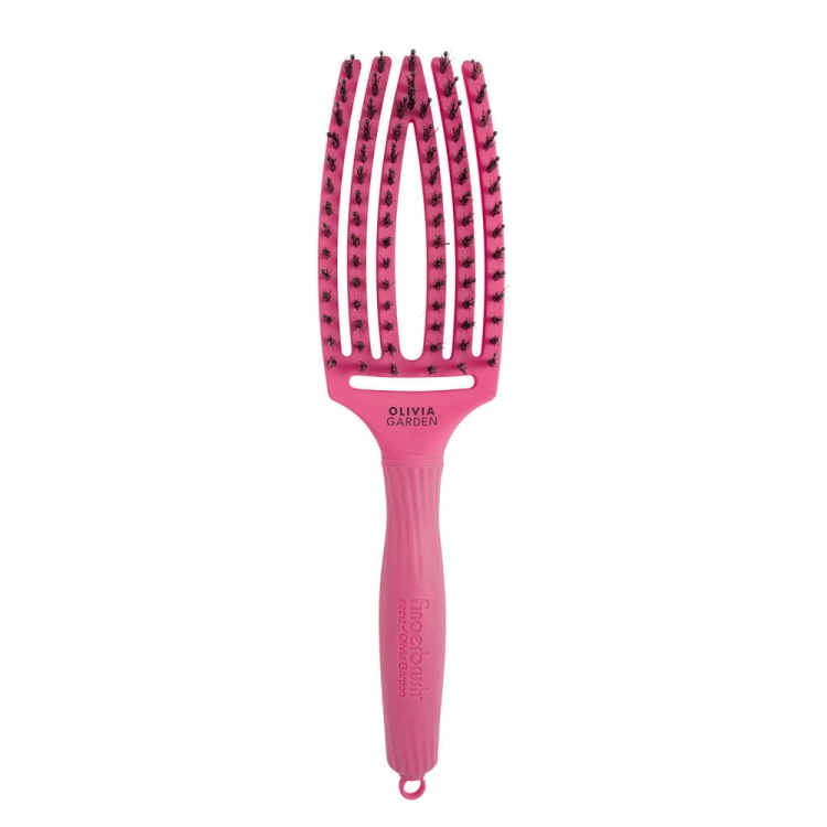 Olivia Garden fingerbrush combo hot pink