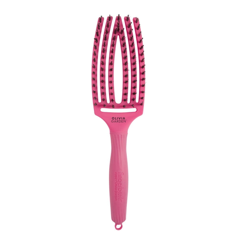 Olivia Garden fingerbrush combo hot pink