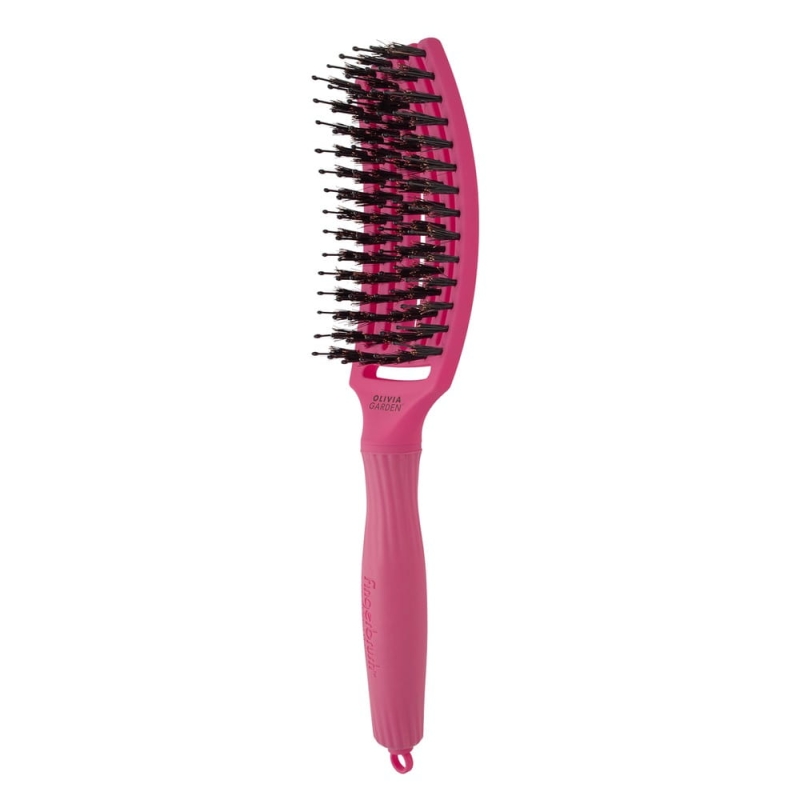 Olivia Garden fingerbrush combo hot pink