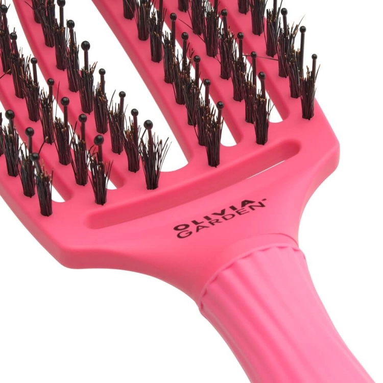 Olivia Garden fingerbrush combo hot pink