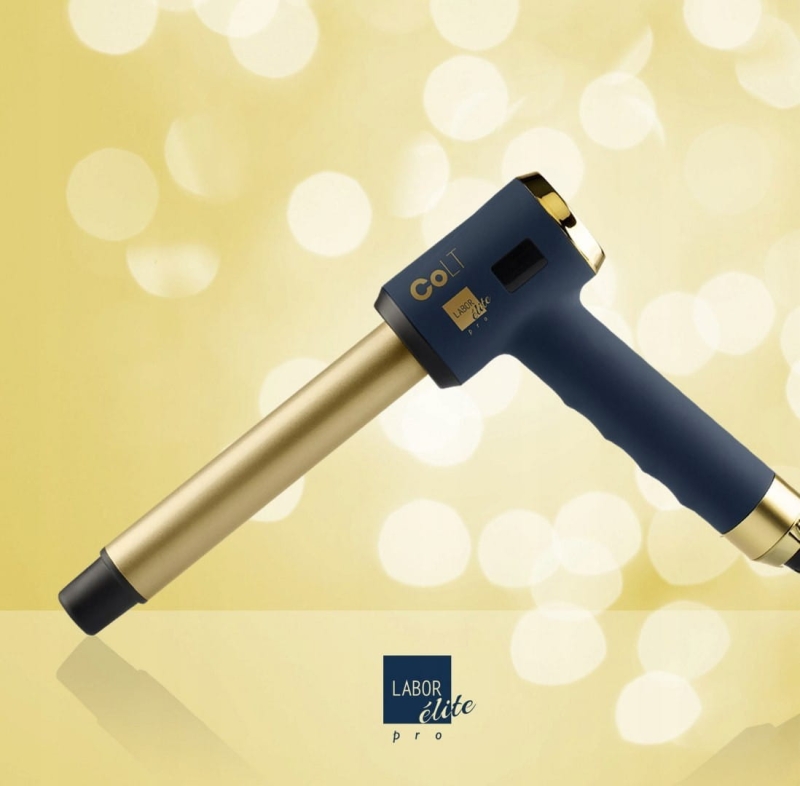 Labor pro elite colt le004 Łamana lokówka do włosów 25mm