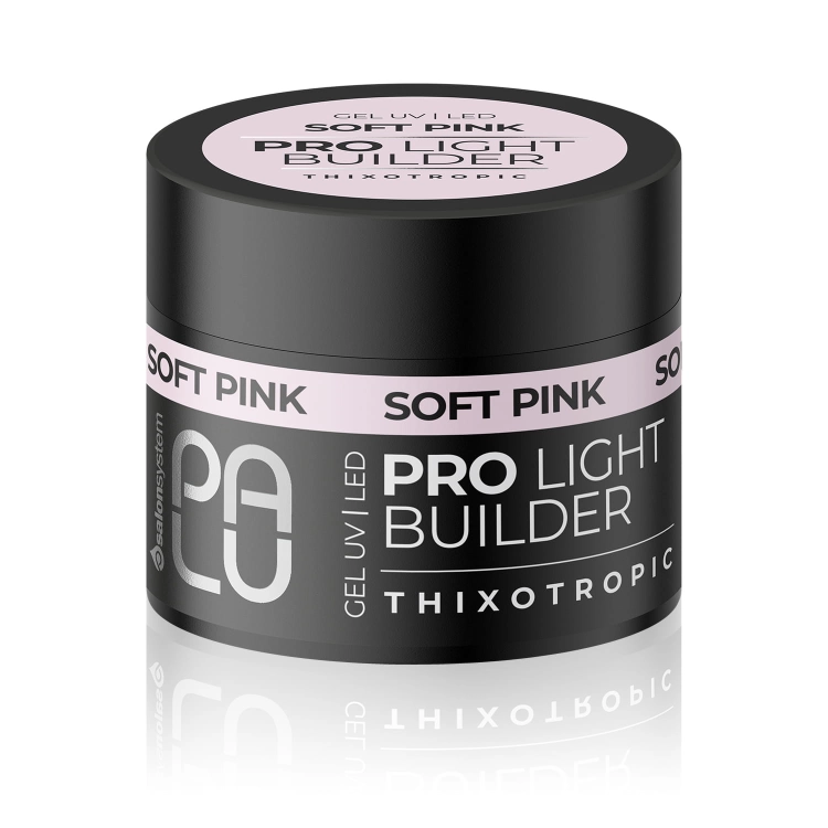 Palu pro light builder gel Żel budujący do paznokci soft pink 90g
