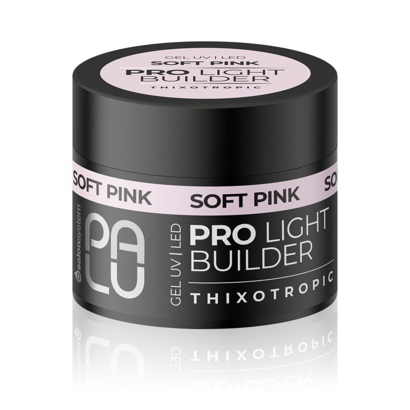 Palu pro light builder gel Żel budujący do paznokci soft pink 90g
