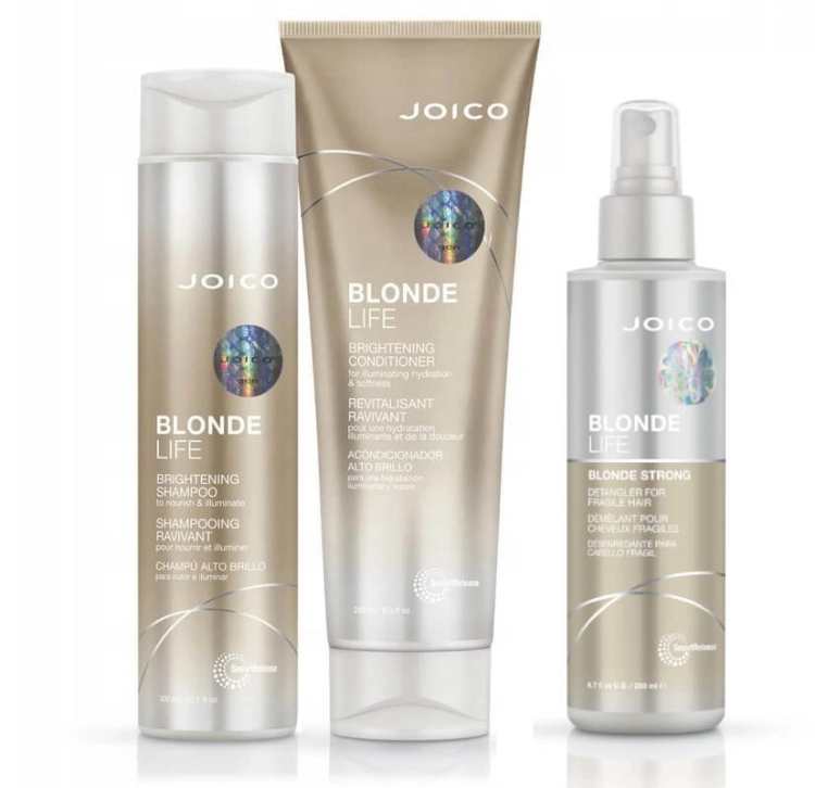 Joico blonde life Zestaw do włosów blond Szampon 300ml Odżywka 250ml Odżywka bez spłukiwania 200ml(1).jpg