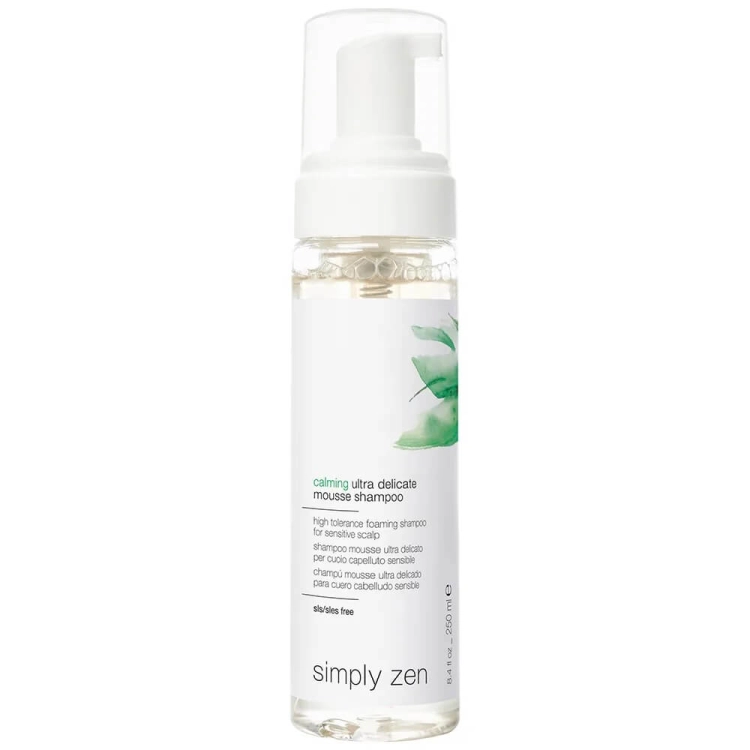 Simply zen calming mousse Delikatny szampon w piance do wrażliwej skóry głowy 200ml(1).jpg