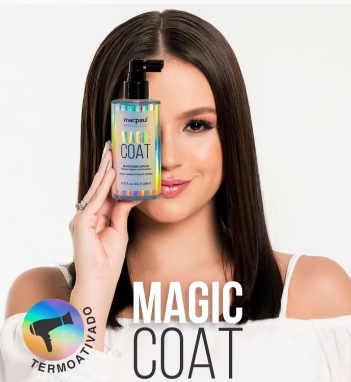 Macpaul magic coat Spray termoaktywny szkło do włosów 100ml