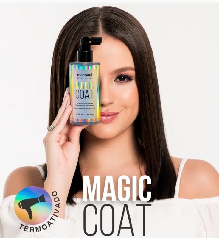 Macpaul magic coat Spray termoaktywny szkło do włosów 100ml