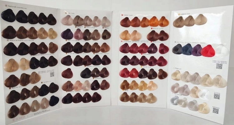 Alfaparf evolution of color Paleta kolorów farb