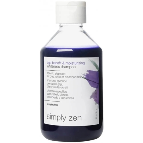 Simply zen whitness Szampon neutralizujący ciepłe odcienie do włosów blond i siwych 250ml(1).jpg