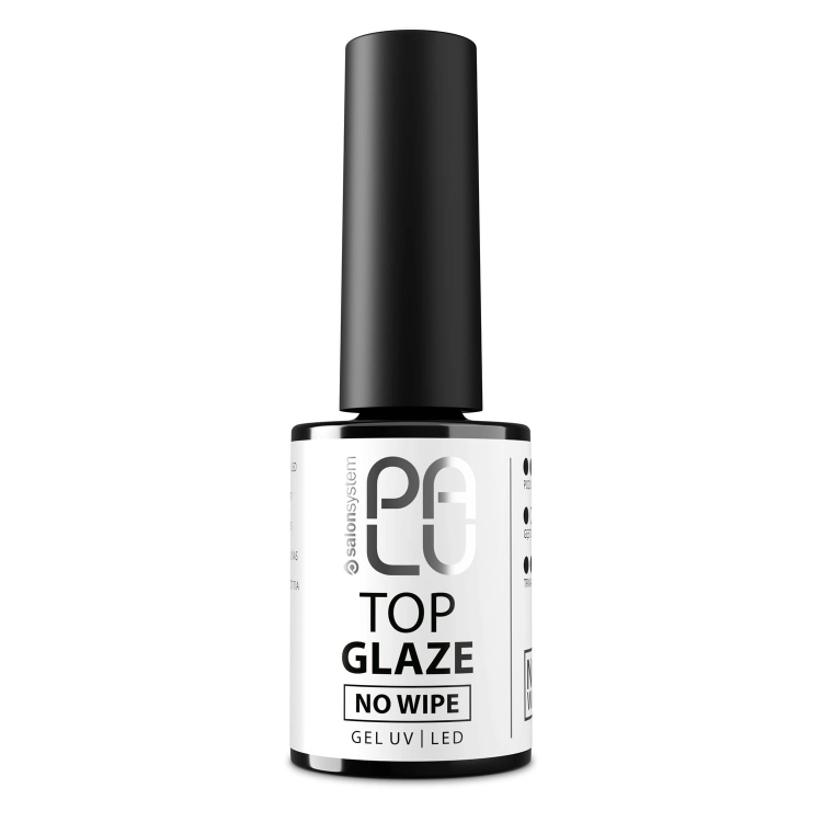 Palu top glaze no wipe Top do paznokci hybrydowych 11g
