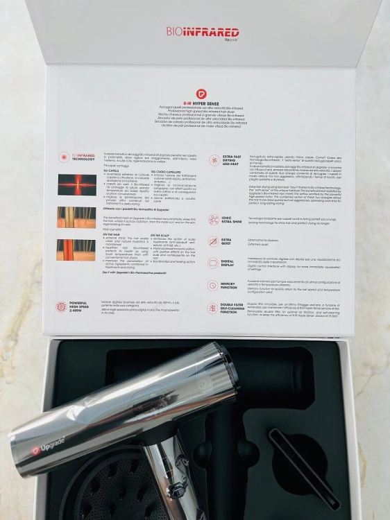 Upgrade ug127 bio infrared super sense Suszarka do włosów z podczerwienią 2400w
