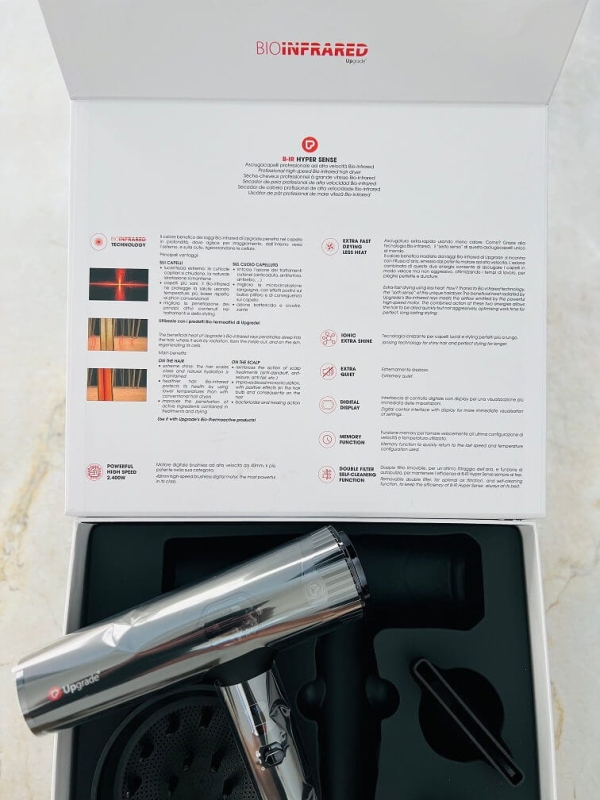 Upgrade ug127 bio infrared super sense Suszarka do włosów z podczerwienią 2400w